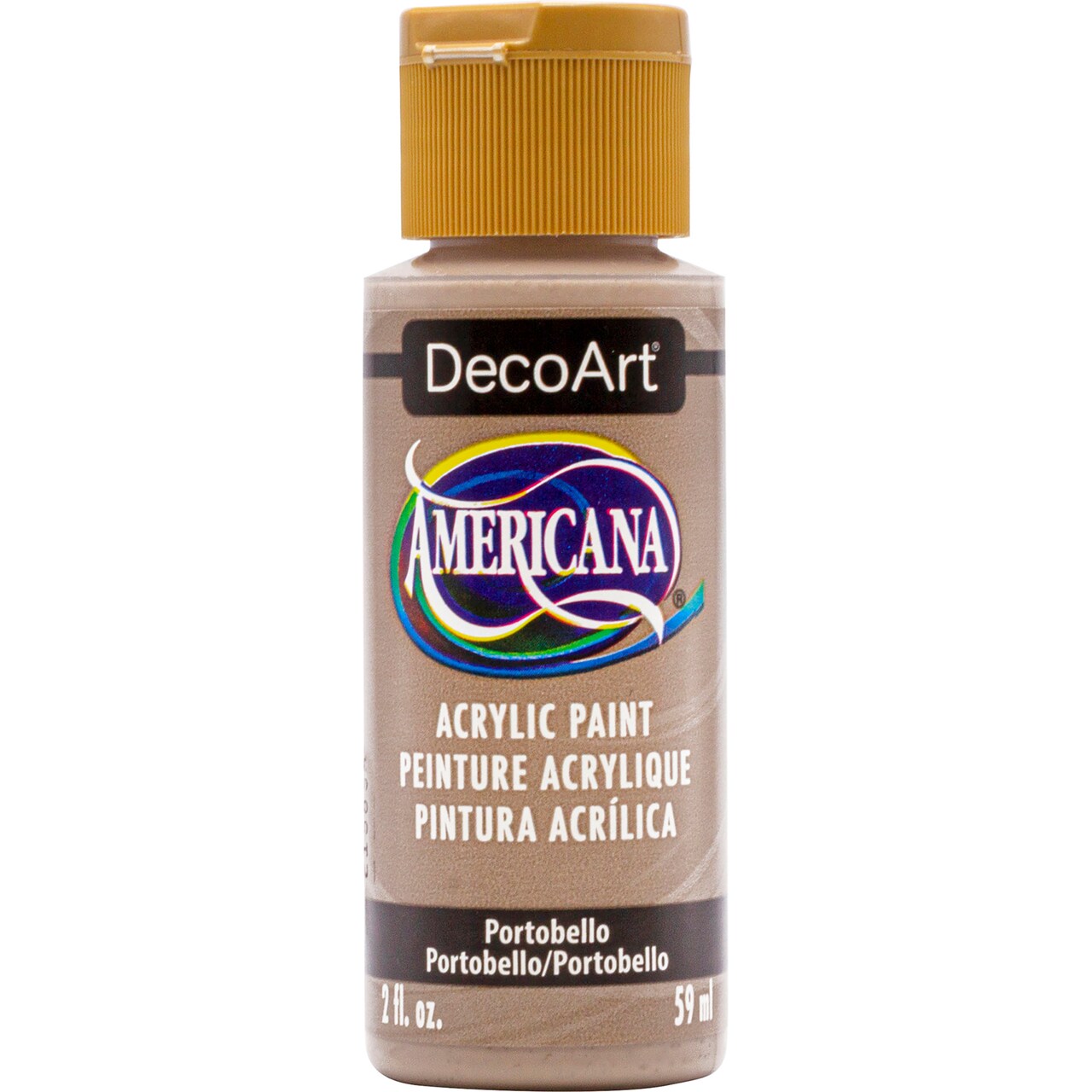 DecoArt Americana Acrylic Color, 2 oz. Bottle, Portobello